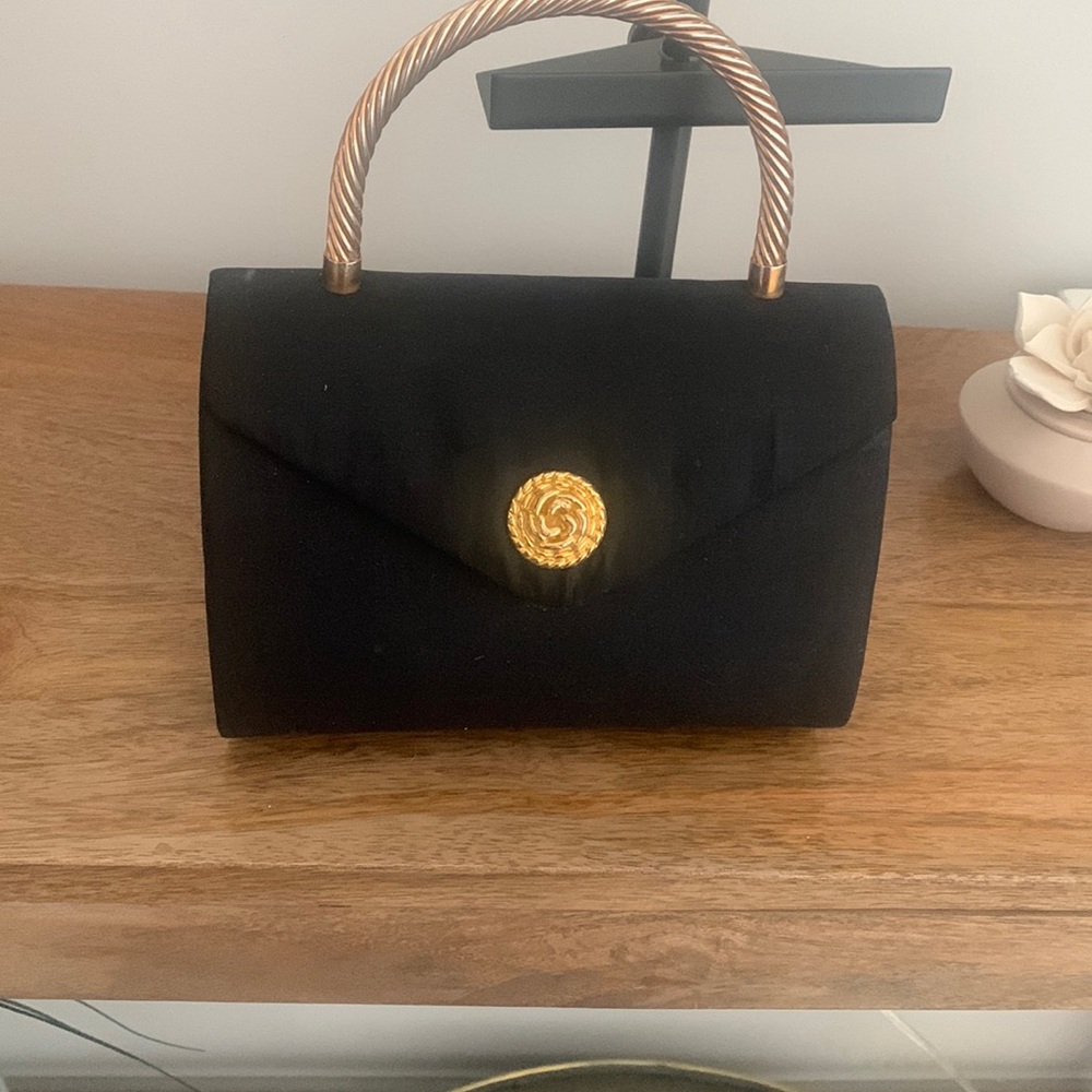 Vintage pillbox hand purse